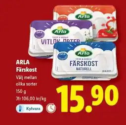 Lidl Arla färskost erbjuda