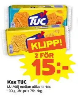 Stora Coop Kex Tuc erbjuda