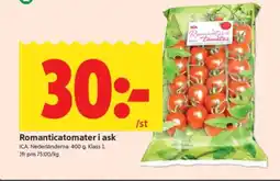 ICA Supermarket Romanticatomater i ask erbjuda