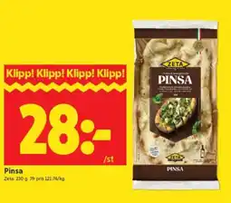 ICA Supermarket Pinsa erbjuda