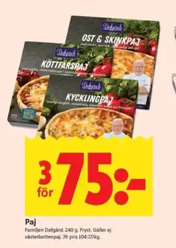 ICA Supermarket Paj erbjuda