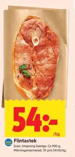 ICA Supermarket Flintastek erbjuda