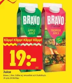 ICA Supermarket Juice erbjuda