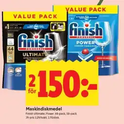 ICA Supermarket Maskindiskmedel erbjuda