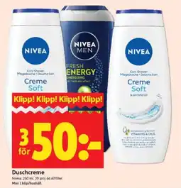 ICA Supermarket Duschcreme erbjuda