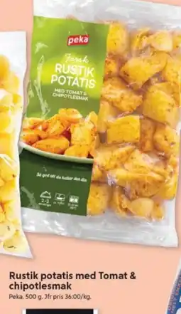 ICA Supermarket Rustik potatis med Tomat & chipotlesmak erbjuda