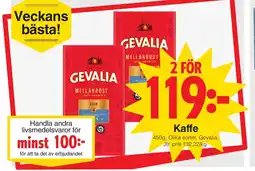 Matöppet Kaffe erbjuda