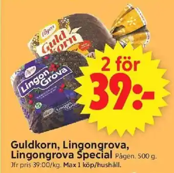 ICA Supermarket Guldkorn, Lingongrova, Lingongrova Special erbjuda