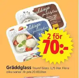 ICA Supermarket Gräddglass erbjuda