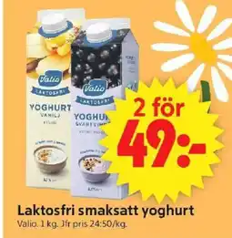 ICA Supermarket Laktosfri smaksatt yoghurt erbjuda