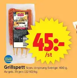 ICA Supermarket Grillspett erbjuda