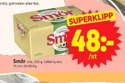 ICA Supermarket Smör erbjuda