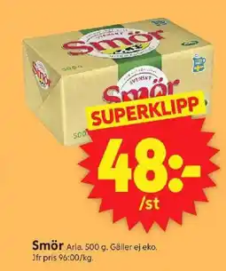 ICA Supermarket Smör erbjuda
