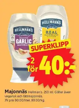 ICA Supermarket Majonnäs erbjuda