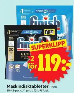 ICA Supermarket Maskindisktabletter erbjuda