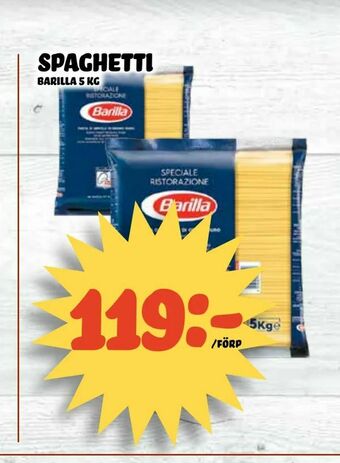 Nelins spaghetti erbjuda