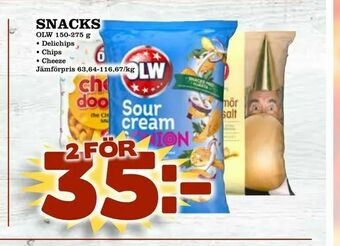 Nelins Snacks erbjuda