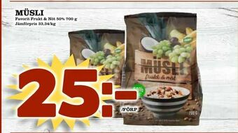 Prisma Mat Müsli erbjuda