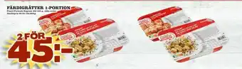 Prisma Mat Färdigrätter 1-portion erbjuda