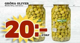 Prisma Mat Gröna oliver erbjuda