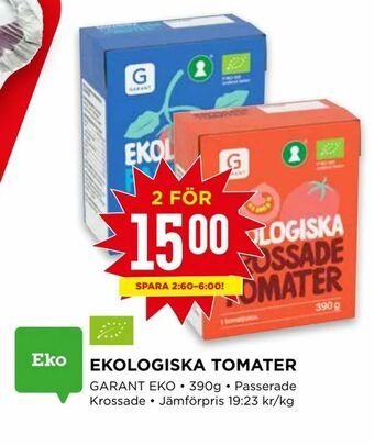 Willys Ekologiska tomater erbjuda