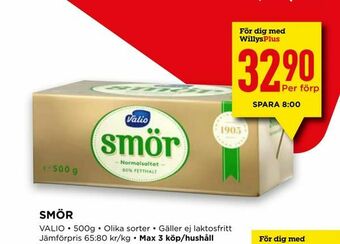 Willys Smör erbjuda
