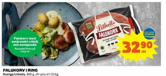 Coop Falukorv i ring erbjuda