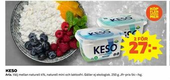 Coop Keso erbjuda
