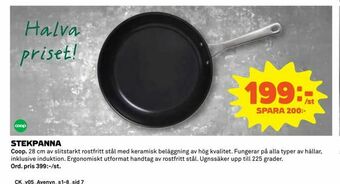 Coop Konsum Stekpanna erbjuda