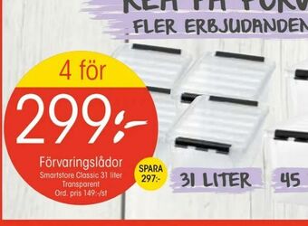EKO Förvaringslådor erbjuda