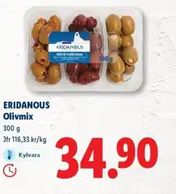 Lidl ERIDANOUS Olivmix erbjuda