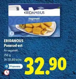 Lidl ERIDANOUS Panerad ost erbjuda