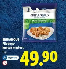 Lidl ERIDANOUS Filodegs- knyten med ost erbjuda