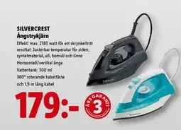 Lidl SILVERCREST Ångstrykjärn erbjuda