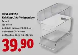 Lidl SILVERCREST Kylskåps-/skafferiorganizer erbjuda