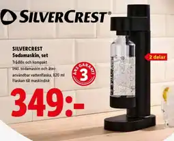 Lidl SILVERCREST Sodamaskin, set erbjuda