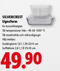 Lidl SILVERCREST Ugnsform erbjuda
