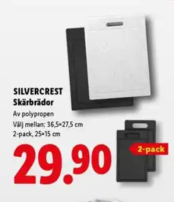 Lidl SILVERCREST Skärbrädor erbjuda