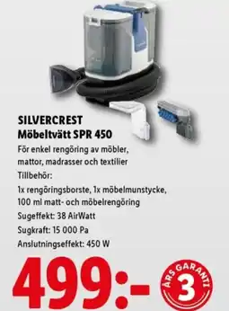 Lidl SILVERCREST Möbeltvätt SPR 450 erbjuda
