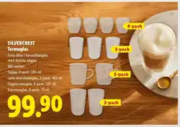 Lidl SILVERCREST Termoglas erbjuda