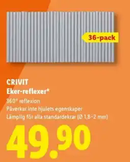Lidl CRIVIT Eker-reflexer erbjuda