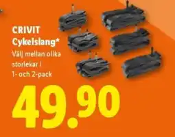 Lidl CRIVIT Cykelslang erbjuda