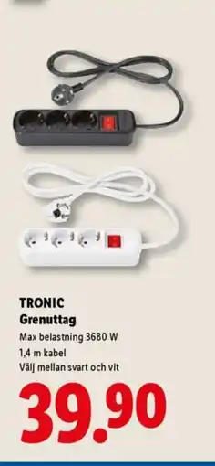 Lidl TRONIC Grenuttag erbjuda