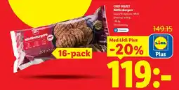 Lidl CHEF SELECT Nötfärsburgare erbjuda