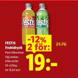 Lidl FESTIS Fruktdryck erbjuda
