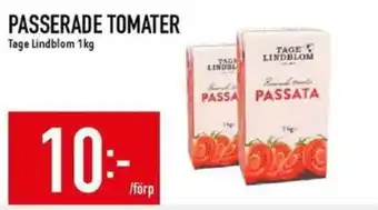 Matdax Tage Lindblom Passerade tomater erbjuda