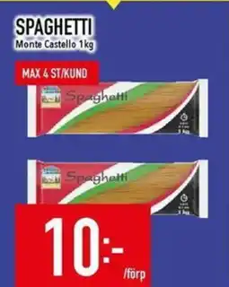 Matdax Monte Castello Spaghetti erbjuda