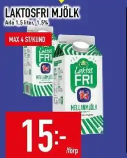 Matdax Arla Laktosfri mjölk erbjuda