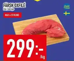 Matdax Färsk oxfile erbjuda