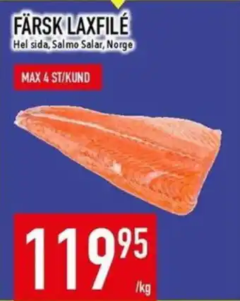 Matdax Färsk laxfilé erbjuda